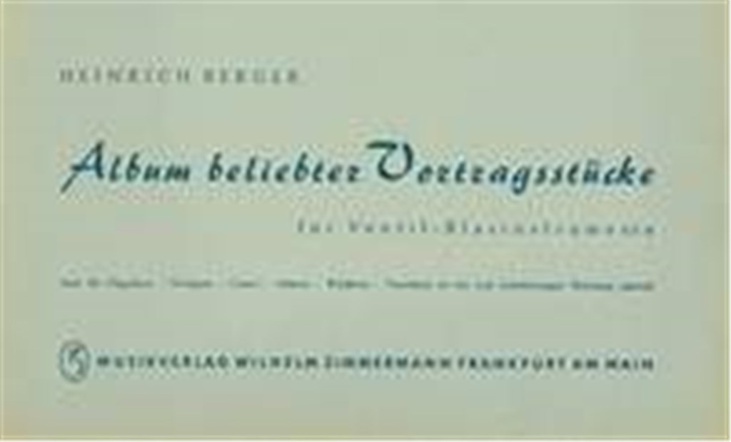 Album beliebter Vortragsstücke